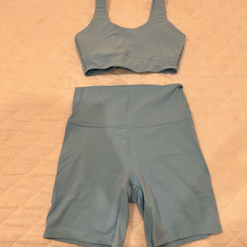 Target Blue Crop Top